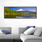 Mt Hood Reflected in Trillium Lake Wall Art