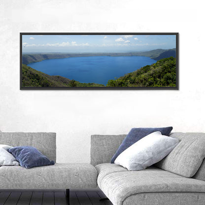 Serene Apoyo Crater Lake Wall Art