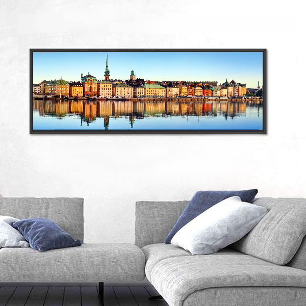 Stockholm Gamla Stan Skyline Wall Art