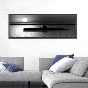 Submarine On Sea Wall Art