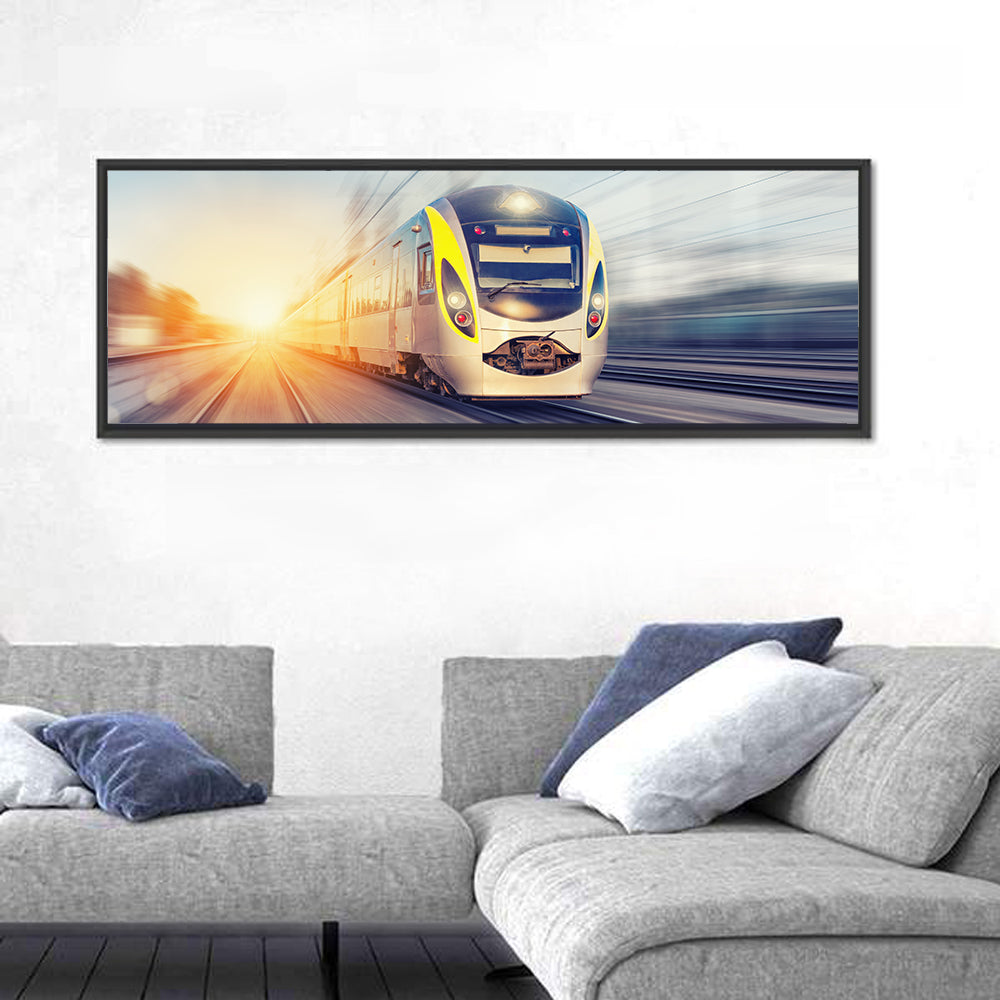 Modern High-speed Train Wall Art