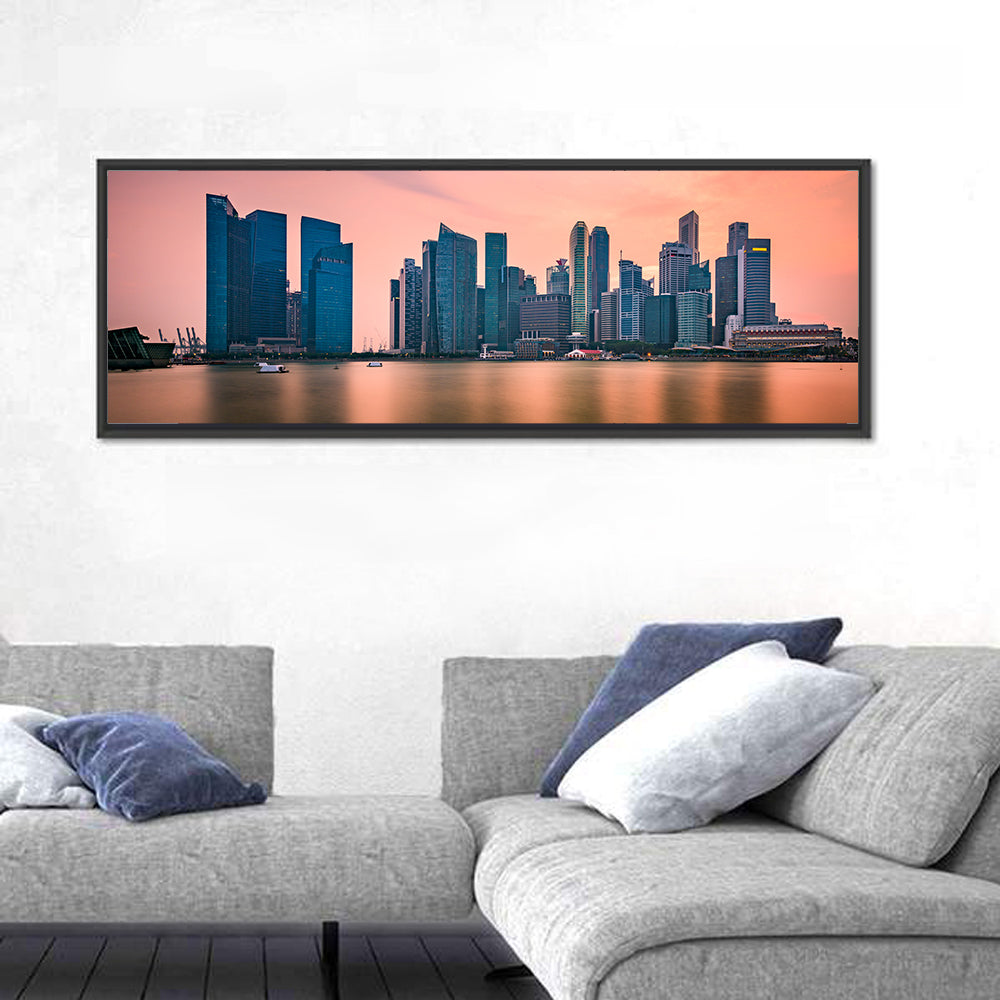 Marina Bay Singapore Skyline Wall Art