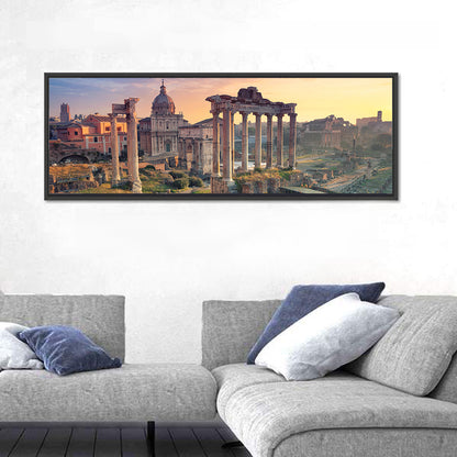 Roman Forum at Sunset Wall Art
