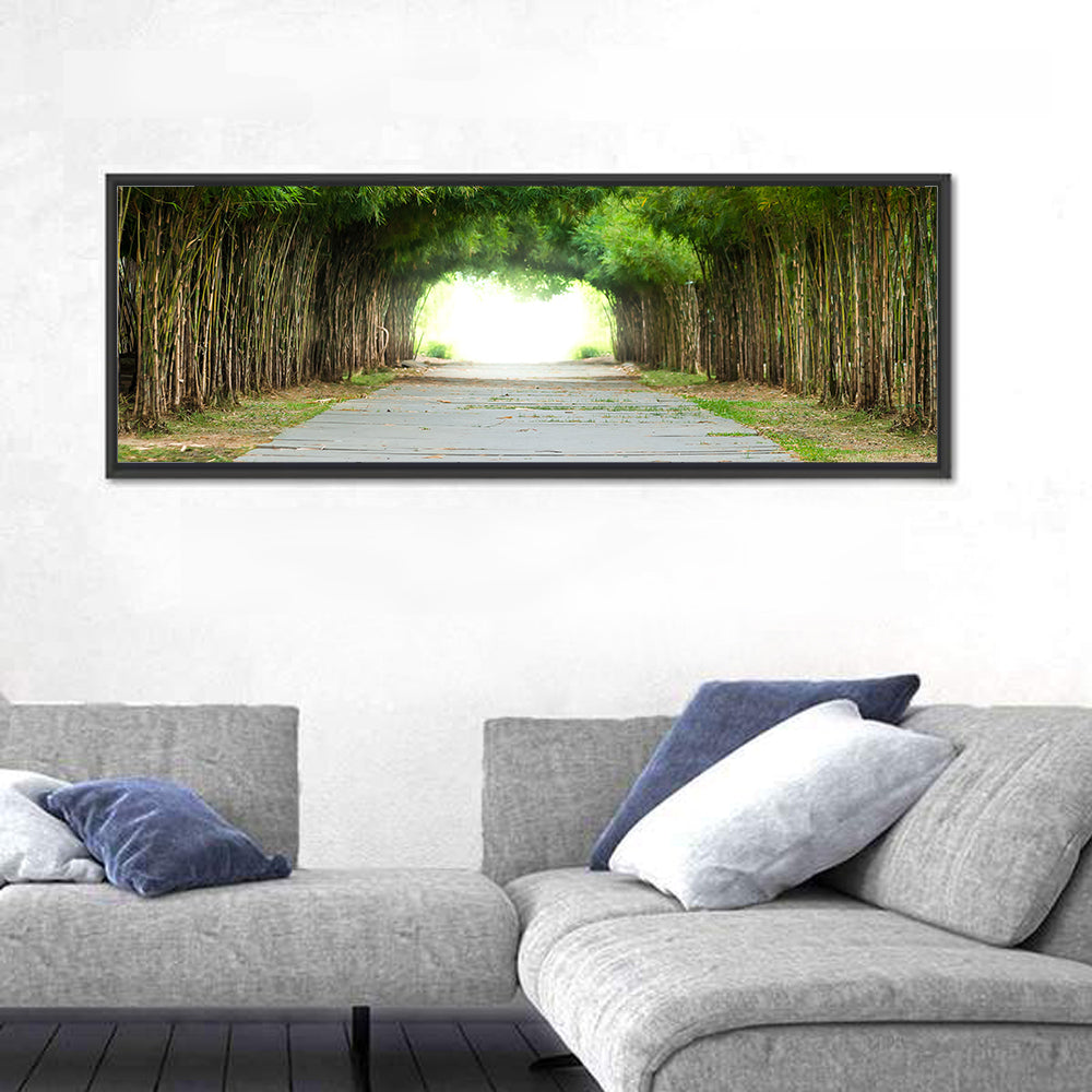 Kyoto Bamboo Canopy Walkway Wall Art