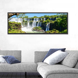 Iguazu Falls View From Argentina Wall Art