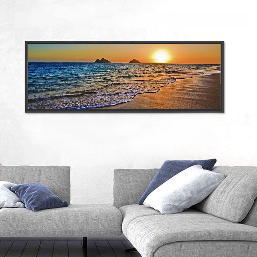 Lanikai Sunrise Over Mokulua Islands Wall Art