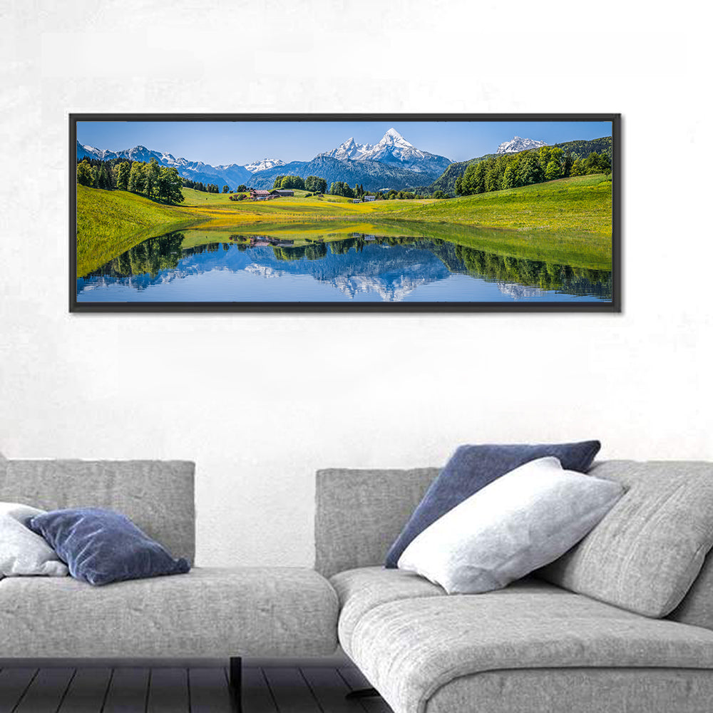 Watzmann Summer Reflection Wall Art