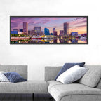 Baltimore Inner Harbor Skyline Wall Art
