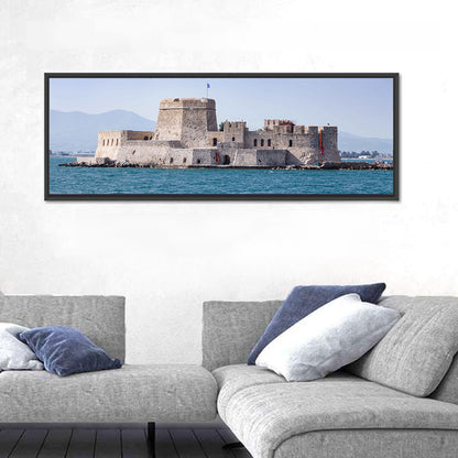 Bourtzi Castle at Sea, Nafplio Wall Art