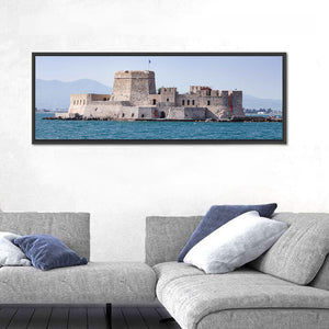 Bourtzi Water Fortress Of Nafplio Greece Wall Art