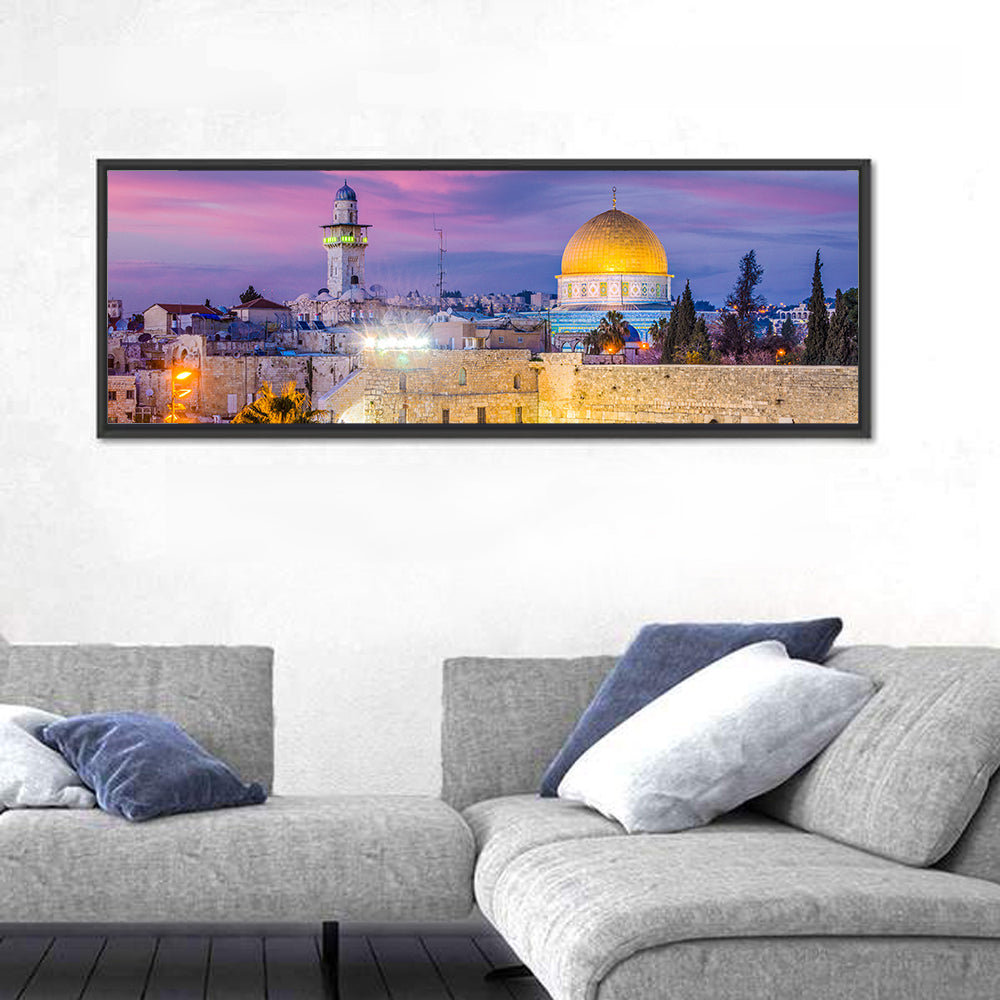 Temple Mount and Western , Jerusalem Wall Art