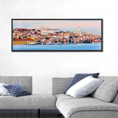 Lisbon Skyline with National Pantheon Wall Art