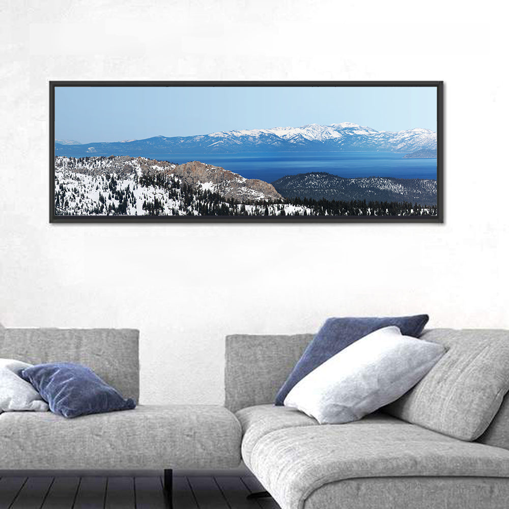 Lake Tahoe Winter Landscape Wall Art