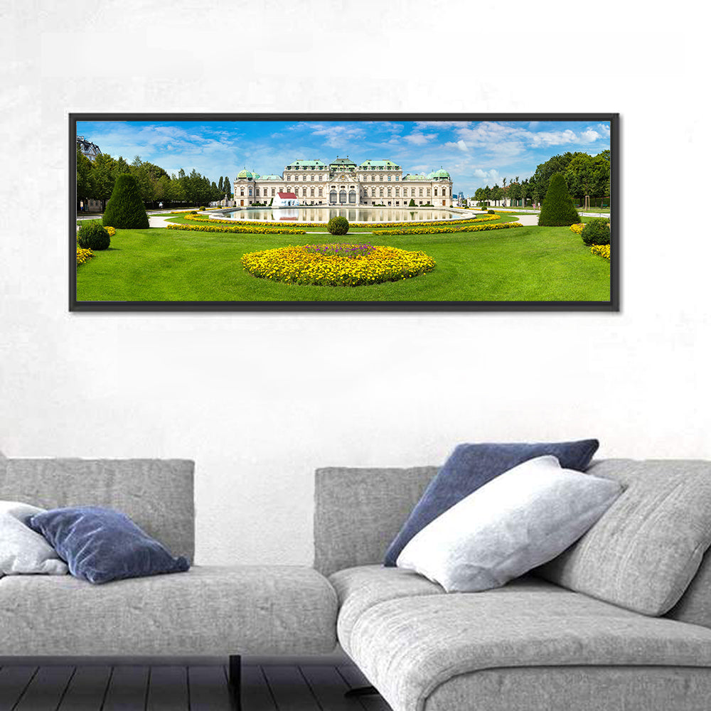 Belvedere Palace Garden View, Vienna Wall Art