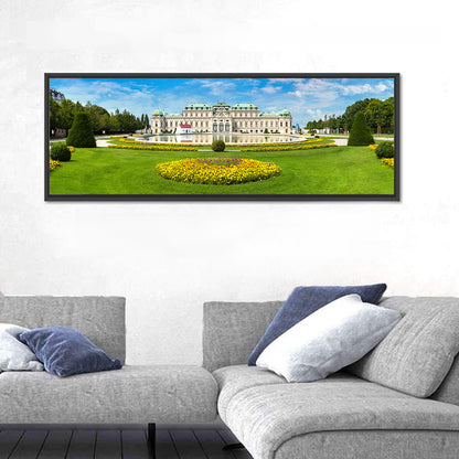 Belvedere Palace Garden View, Vienna Wall Art