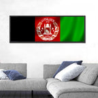 Waving Flag of Afghanistan Wall Art