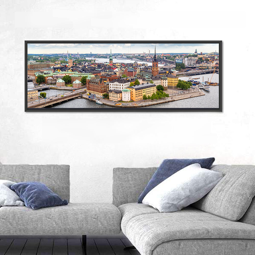 Gamla Stan Harbor, Stockholm Wall Art