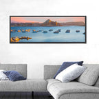 Houseboats on Lake Powell, Page Arizona Wall Art