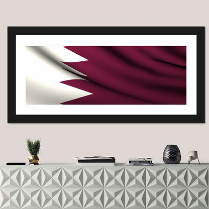 Flag Of Qatar Wall Art