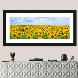 Sunflowers Summer Field Wall Art