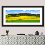 Spring Czech Countryside Landscape Wall Art
