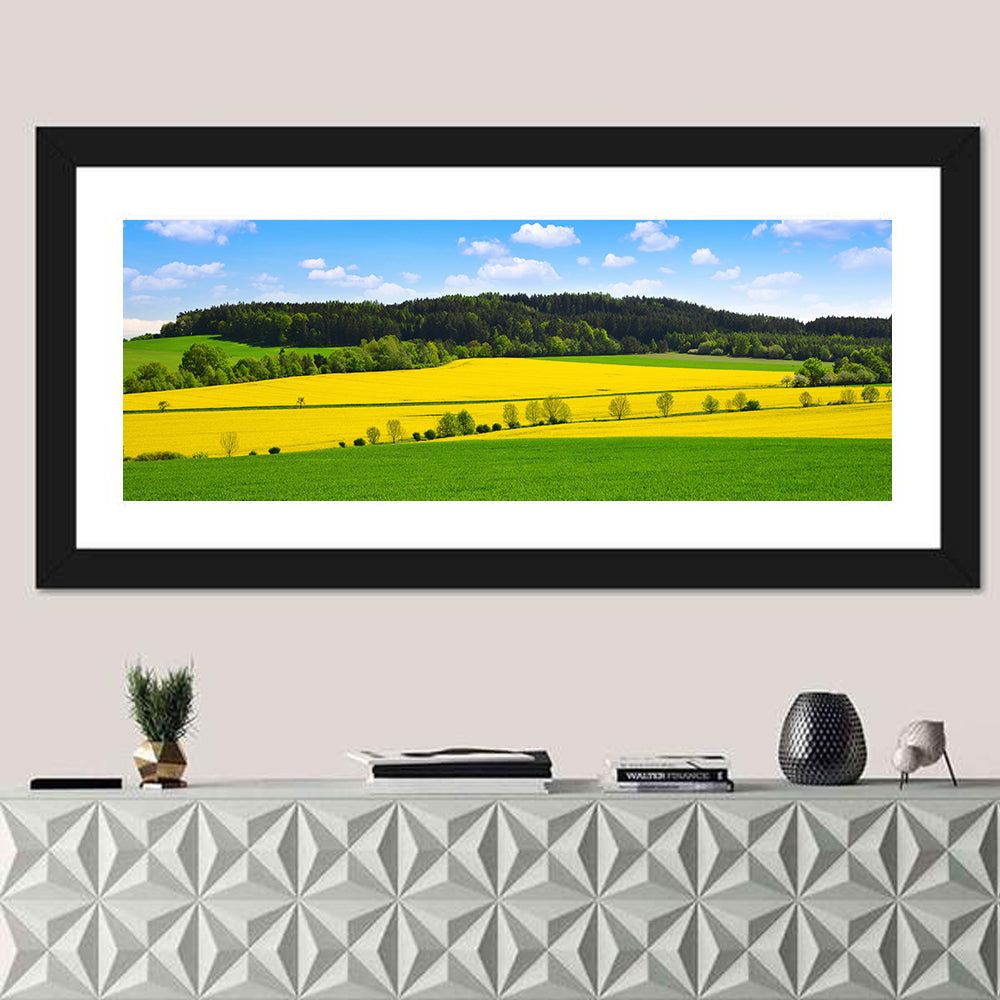 Spring Czech Countryside Landscape Wall Art