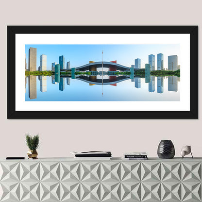Shenzhen Civic Center at Sunrise Wall Art
