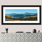Yablunytsia Village Mountain View Wall Art