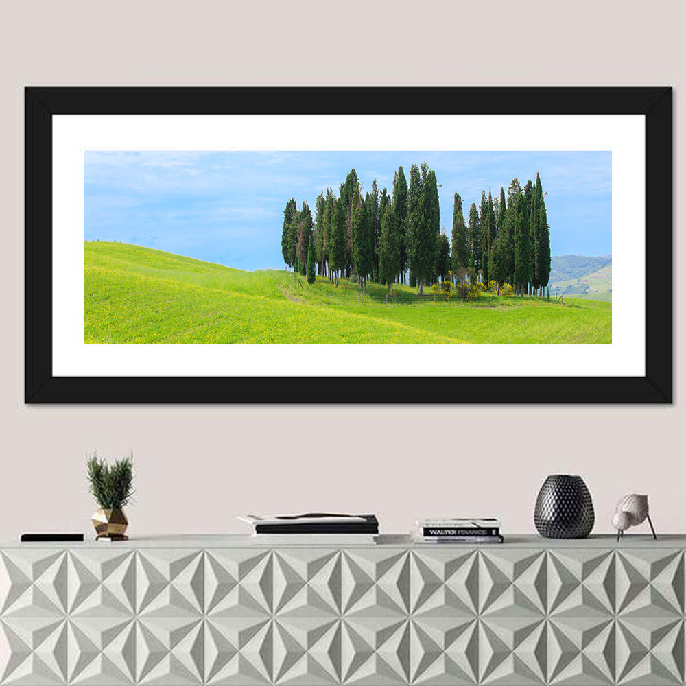 Tuscany Cypress Trees Wall Art