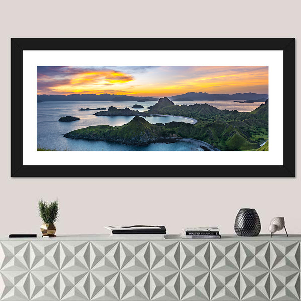 Padar Island Sunset, Labuan Bajo Wall Art