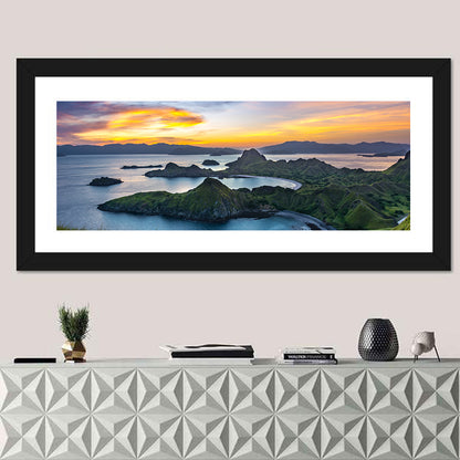 Padar Island Sunset, Labuan Bajo Wall Art
