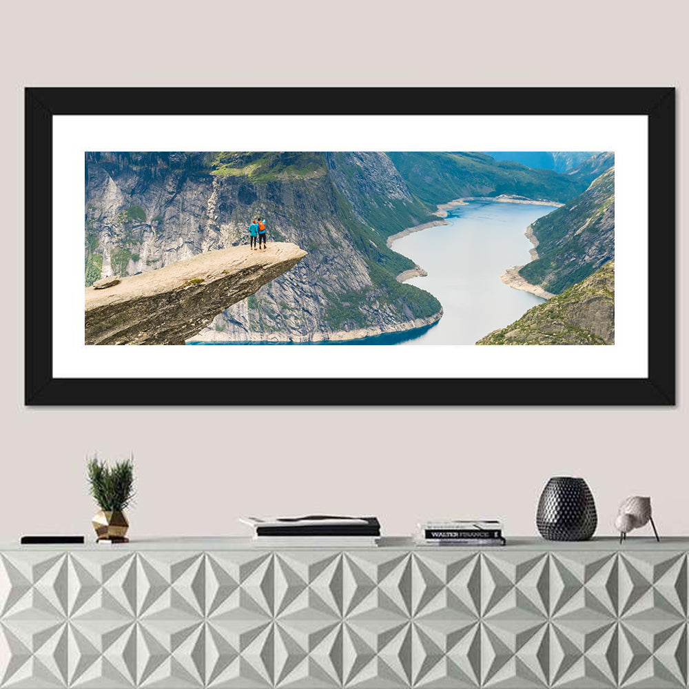 Trolltunga Rock Ledge, Odda Norway Wall Art