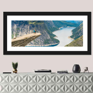 Trolltunga Cliffs In Norway Wall Art