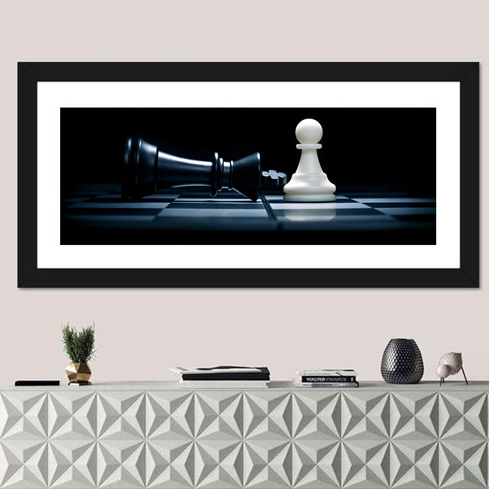 Pawn and Fallen King Wall Art