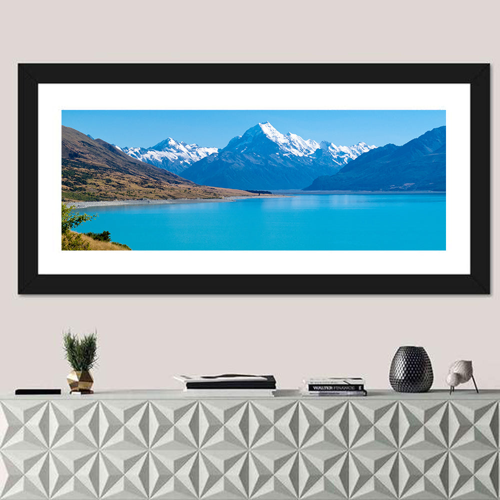 Lake Pukaki with Aoraki Mount Cook Wall Art