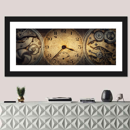 Antique Pocket Watch Mechanism Wall Art