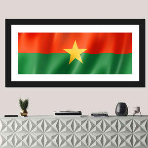 Flag Of Burkina Faso Wall Art