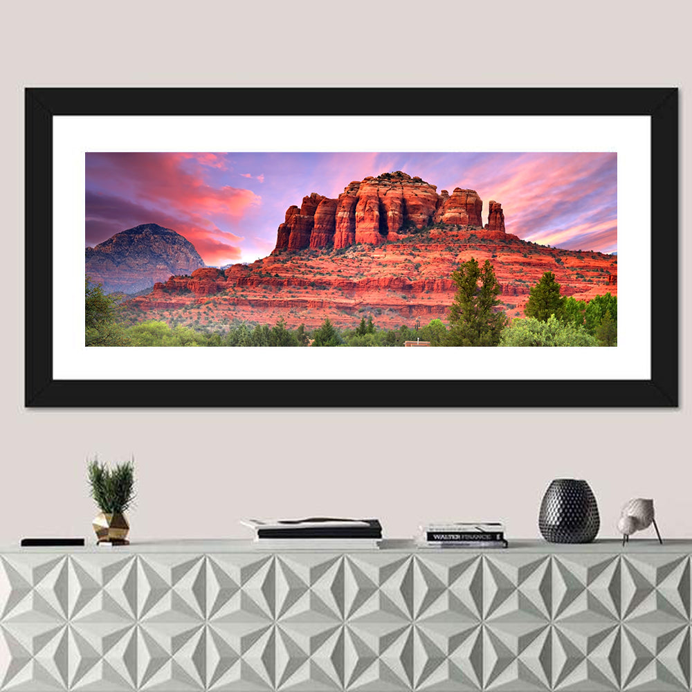 Drive Toward Cathedral Rock, Sedona Wall Art