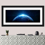 Earth from Orbit Wall Art