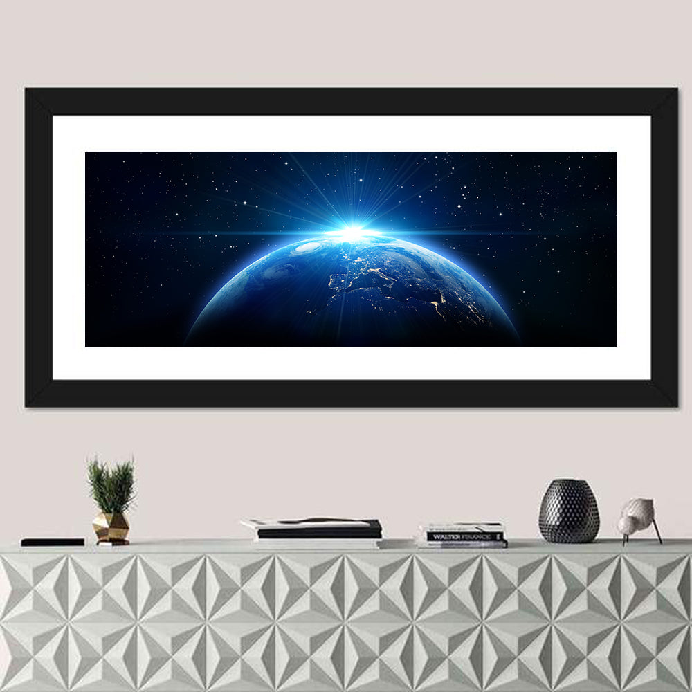 Earth from Orbit Wall Art