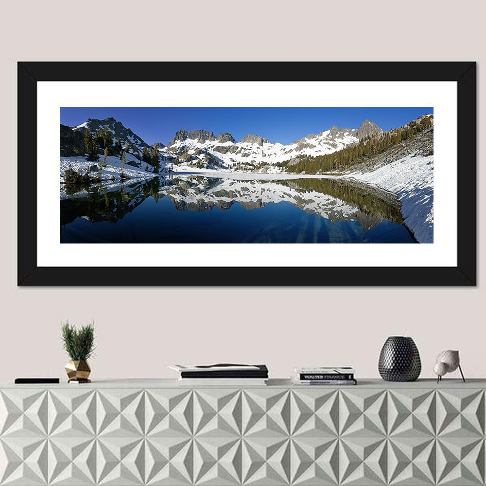 Mount Ritter Above Ediza Lake Wall Art