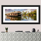 Alleppey Houseboat, Kerala Backwaters Wall Art