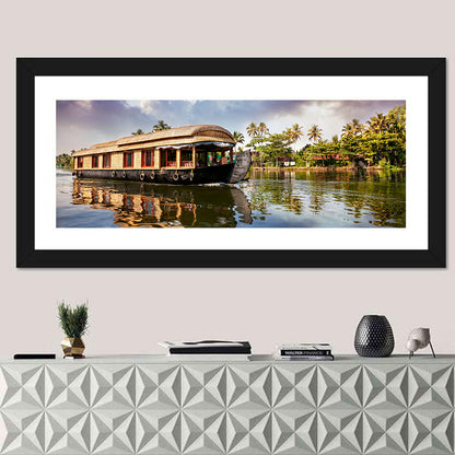 Alleppey Houseboat, Kerala Backwaters Wall Art