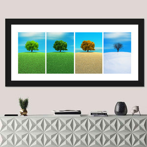 Four Seasons Panorama Wall Art