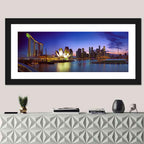 Marina Bay Sands at Twilight Wall Art
