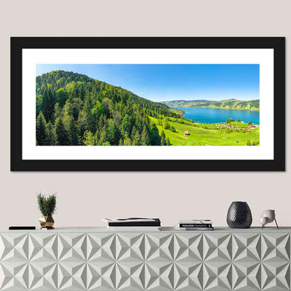Aegerisee Lake In Switzerland Wall Art