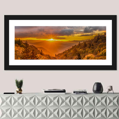 Sunrise At Great Smoky Mountains National Park Wall Art