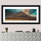 Fuerteventura Volcanic Mountain at Golden Hour Wall Art