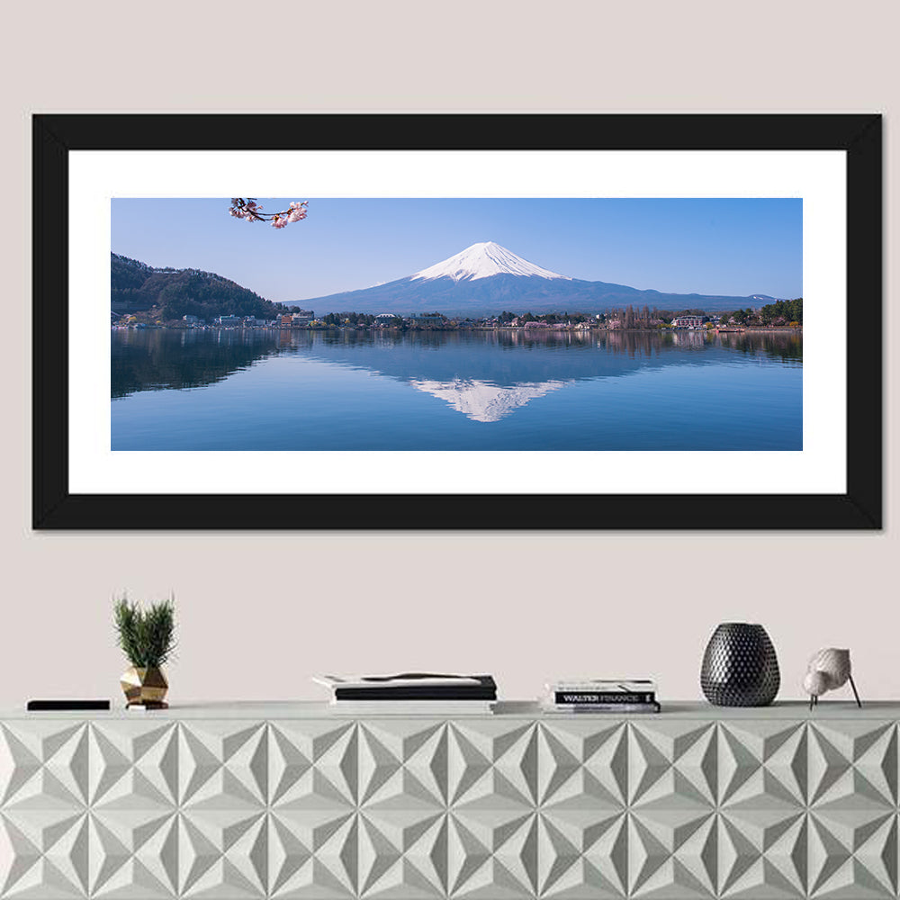 Mount Fuji Reflection, Fujikawaguchiko Wall Art
