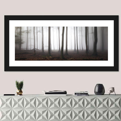 Misty Forest Perspective Wall Art